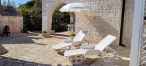 Αίθριο ή υπαίθριος χώρος στο VILLA KARMEL Valle d'Itria