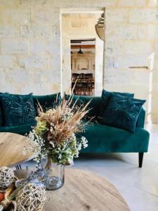 Posezení v ubytování Chambres d'hôte & Gîte Château Le Conte - Saint Emilion