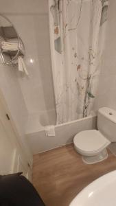 Koupelna v ubytování Hostal Rural Sositana