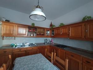 Kuchyň nebo kuchyňský kout v ubytování Guest House Attico Della Vittoria