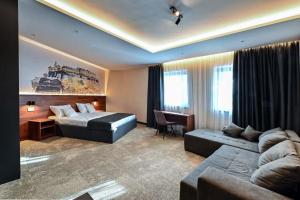 Katil atau katil-katil dalam bilik di Tvrdjava Rooms - Novi Sad