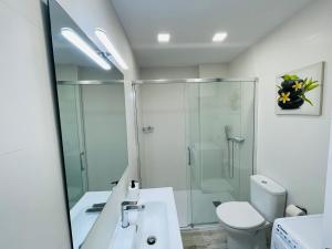 Kúpeľňa v ubytovaní Apartamento Salvis Balcón y piscina