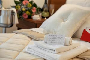 A bed or beds in a room at Relais Casina Copini