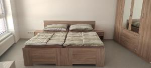 Postel nebo postele na pokoji v ubytování Ubytovací zařízení Koleje Pedagog