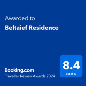 フーム・スークにあるBeltaief Residenceの携帯電話のスクリーンショット