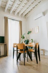 Televízia a/alebo spoločenská miestnosť v ubytovaní Casa Miguel - Apartamento 5