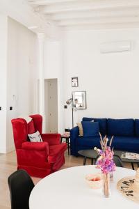 A seating area at Casa Miguel - Apartamento 6