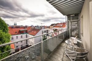 Balkon lub taras w obiekcie Stanys - Das Apartmenthotel