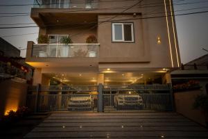 Balkón nebo terasa v ubytování Aarna studio
