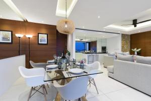Posezení v ubytování Sukkho Samui Estates