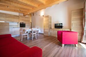 TV a/nebo společenská místnost v ubytování Casa Ciroch