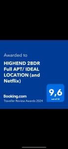 Kép HIGHEND 2BDR Full APT/ IDEAL LOCATION (and Netflix) szállásáról Athénban a galériában