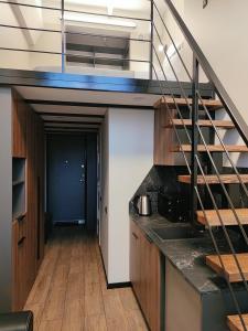 Η κουζίνα ή μικρή κουζίνα στο Eva Loft