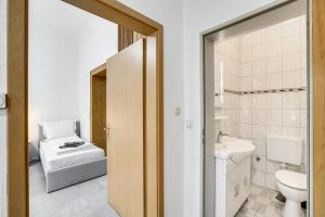 Ένα μπάνιο στο G&G Apartments