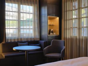 Posezení v ubytování Hotel am Sophienpark