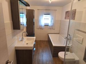 Koupelna v ubytování Ferienwohnung Koller