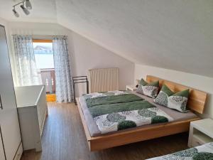 Postel nebo postele na pokoji v ubytování Ferienwohnung Koller