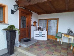 Kuchyň nebo kuchyňský kout v ubytování Ferienwohnung Koller + 37 fotografií