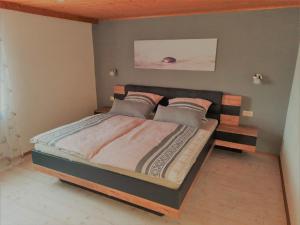 Postel nebo postele na pokoji v ubytování Ferienwohnung Koller