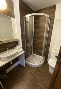 Łazienka w obiekcie Hotel Constancja