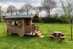 Zahrada ubytování Mini Camping Drentse Monden