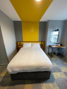 Krevet ili kreveti u jedinici u okviru objekta Fitzsimons Hotel Temple Bar