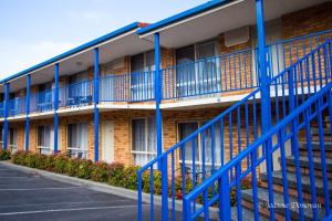 Balkón nebo terasa v ubytování Blue Whale Motor Inn & Apartments
