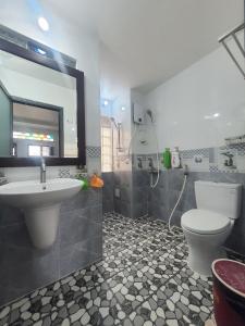 Koupelna v ubytování Homestay Khoa Chaudoc