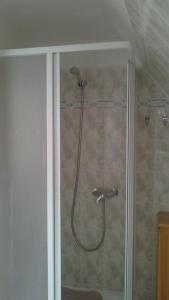 A bathroom at Penzión U Johna