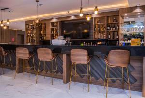 Lounge alebo bar v ubytovaní The Safron Hotel