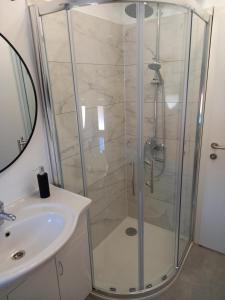Koupelna v ubytování Apartman Melinda