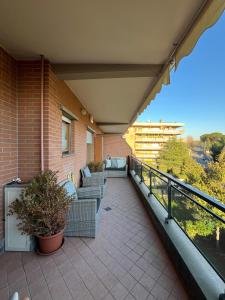 En balkong eller terrass på IL PARCO 2