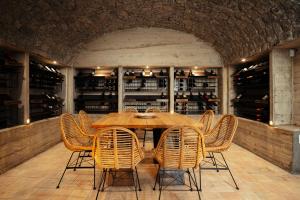 A seating area at Casa Flora