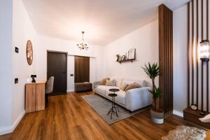 Posezení v ubytování Elma Studio Sinaia