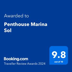 Madalena do MarにあるPenthouse Marina Solのペニントンマリーナのスクリーンショット