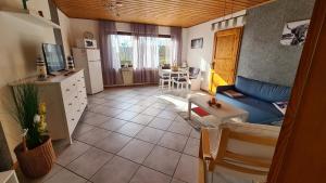 Posezení v ubytování Ferienwohnung Hanne