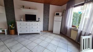 Kuchyň nebo kuchyňský kout v ubytování Ferienwohnung Hanne