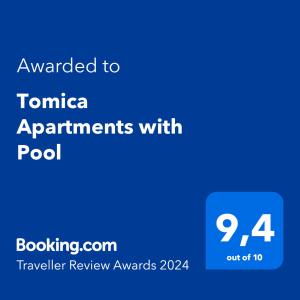 Fotografie z fotogalerie ubytování Tomica Apartments with Pool v destinaci Biograd na Moru