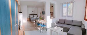 a living room with a couch and a table at Marko apartment in Rovinj