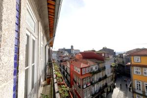 a view of a city from a building at Cardosas Square Luxury Apartments by Porto City Hosts in Porto