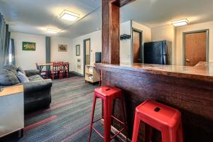 TV o dispositivi per l'intrattenimento presso A-Lodge Boulder