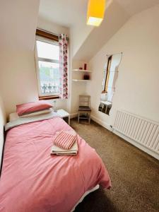 Ένα ή περισσότερα κρεβάτια σε δωμάτιο στο Flat 21 - 2 bed apartment close to city centre.