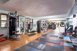 Fitness centrum a/nebo fitness zařízení v ubytování Lovely Sweet Home