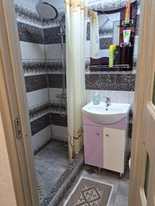 Ванная комната в Apartament Medias Metanului