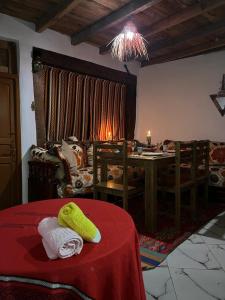 Postel nebo postele na pokoji v ubytování TAMRI BEACH HOUSE