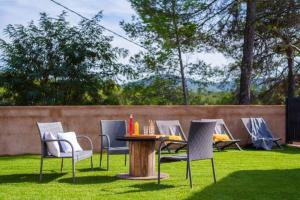 Zahrada ubytování Villa spacieuse au calme