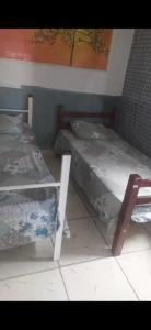Hostel Brasil Recife房間的床