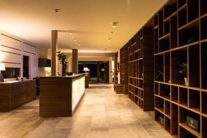 The lobby or reception area at Hotel Raffl