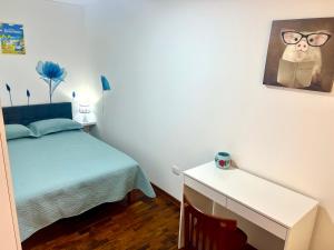 Postel nebo postele na pokoji v ubytování San Miguel, lindo depa, 3 camas, internet y cable