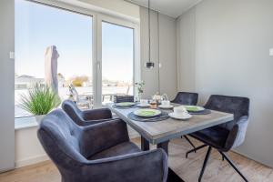 Posezení v ubytování Villa 15 - Penthouse Ankerplatz 2